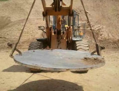 钛/钢复合板管板装车